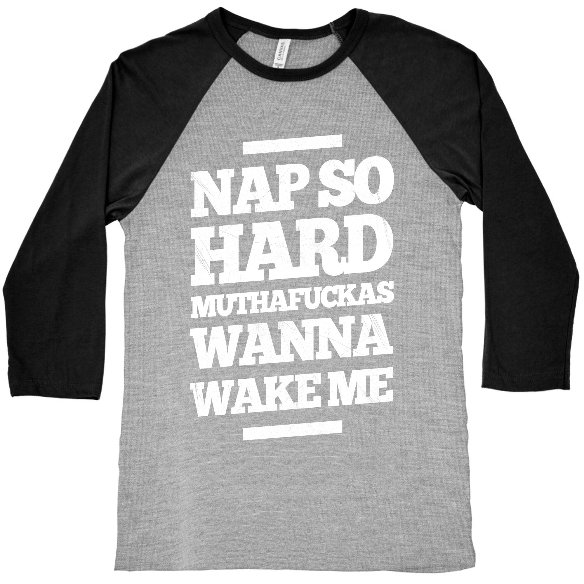 Nap So Hard Baseball Tee